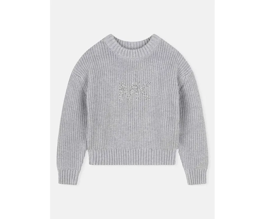 obrazek 1 MICHAEL KORS KIDS Bluza R30148 D Szary Regular Fit