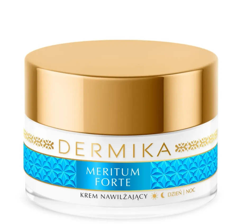 obrazek 1 Dermika Meritum Forte Krem nawilżający na dzień i na noc  50 ml