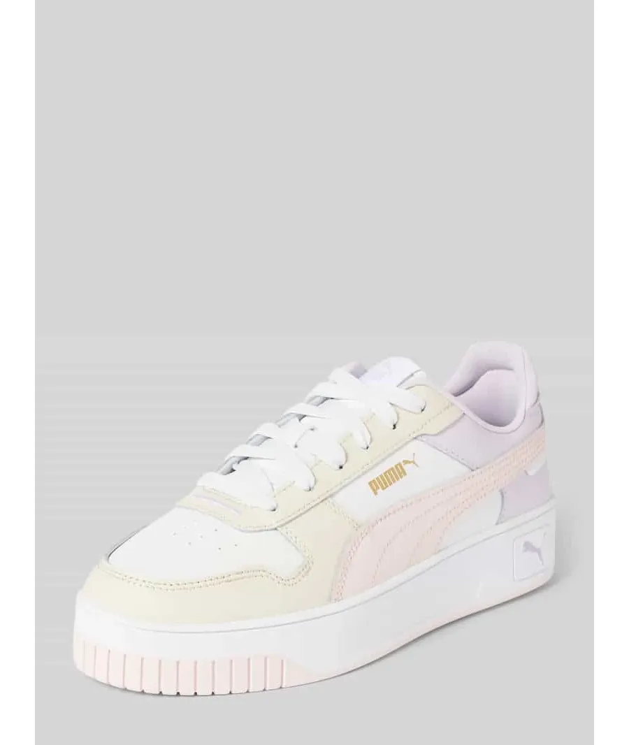 obrazek 1 Sneakersy z mieszanki skóry model ‘Carina Street’