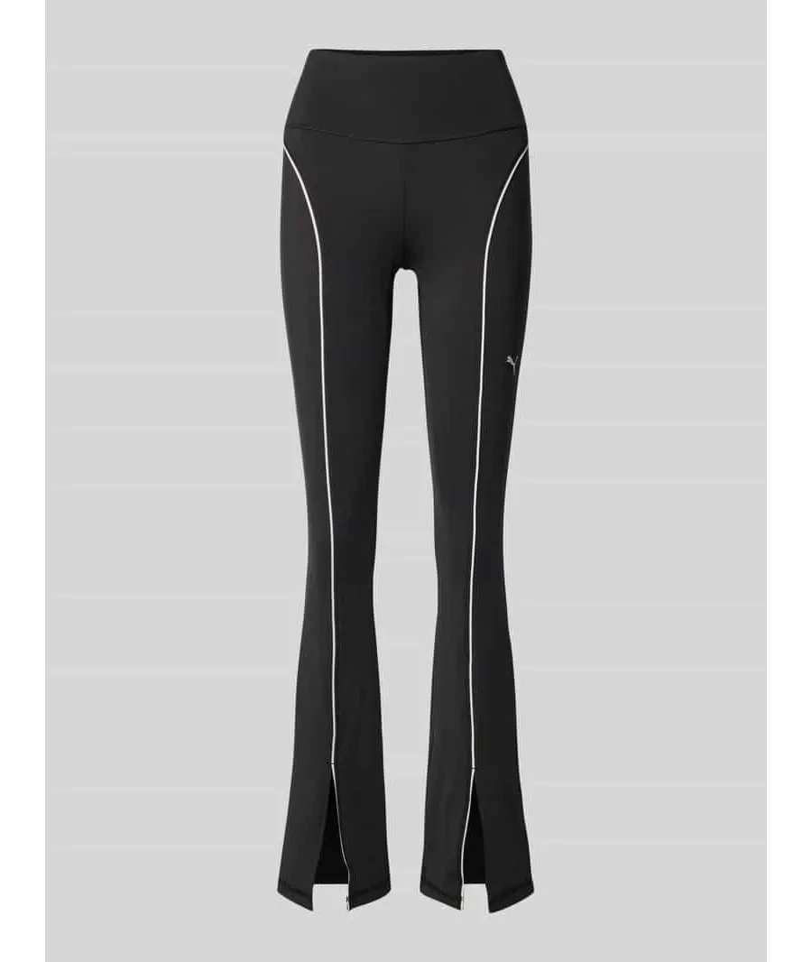 obrazek 1 Legginsy o rozkloszowanym kroju z rozcięciem na nogawce model ‘CLOUDSPUN’