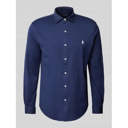 Zdjęcie Koszula casualowa o kroju slim fit z kołnierzykiem typu cutaway