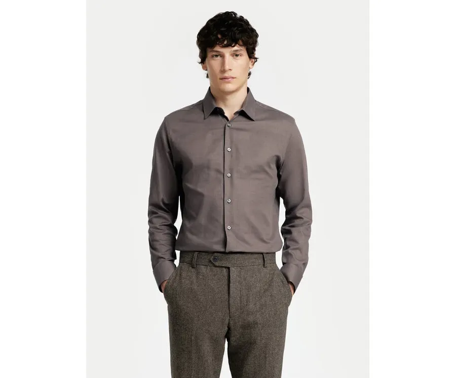 obrazek 1 Selected Homme Koszula 16090212 Szary Slim Fit