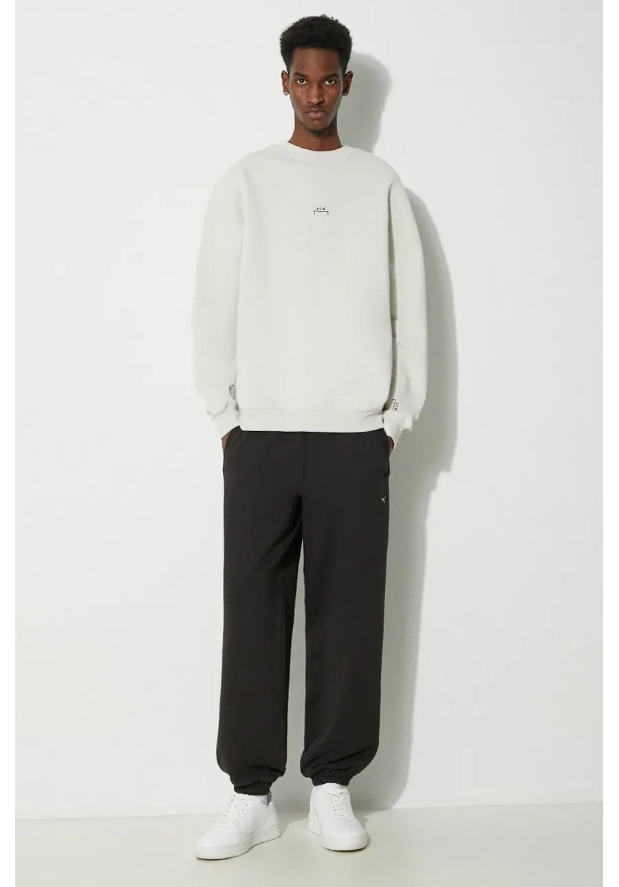 obrazek 1 Puma spodnie dresowe bawełniane MMQ Sweatpants kolor czarny gładkie 624007