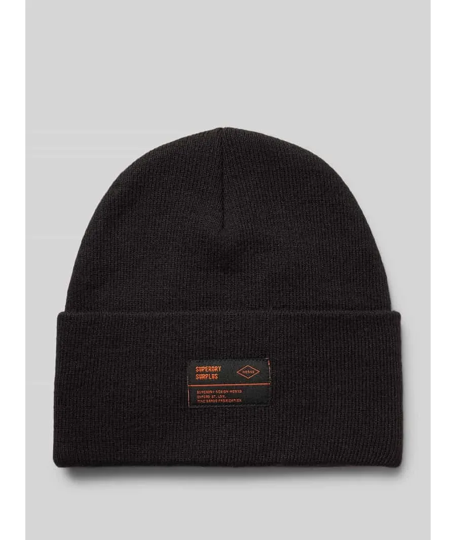 obrazek 1 Czapka beanie z naszywką z logo model ‘WORKWEAR’