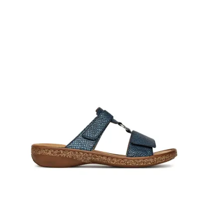 Zdjęcie Rieker Klapki 628P9-14 Granatowy