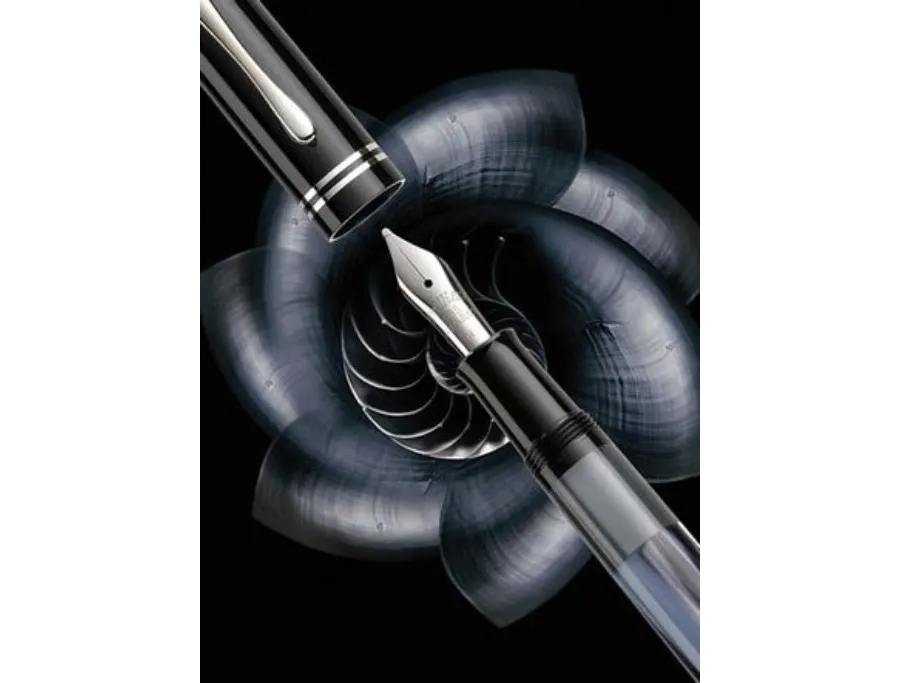obrazek 1 Pióro wieczne Pelikan M101N Grey-Blue od niemieckiego producenta