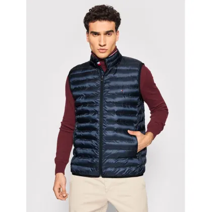 Zdjęcie Tommy Hilfiger Kamizelka Core Circular MW0MW18762 Granatowy Regular Fit