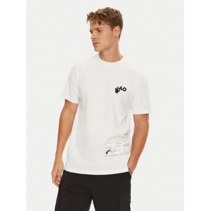 Zdjęcie Off-White T-Shirt OMAA027T22JER0010110 Biały Regular Fit