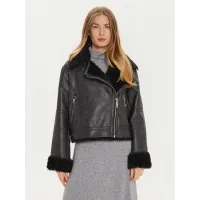 Zdjęcie MAX&Co. Kurtka skórzana 2426086074200 Czarny Regular Fit