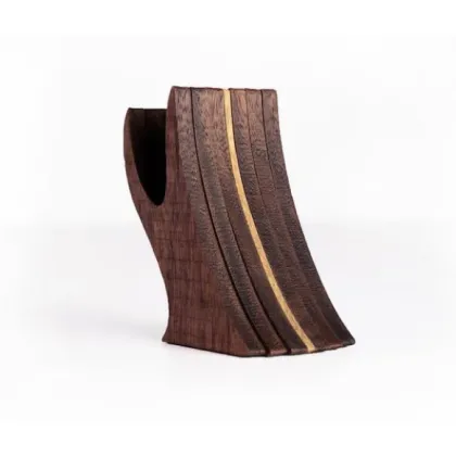 Picture High-quality wooden glasses stand