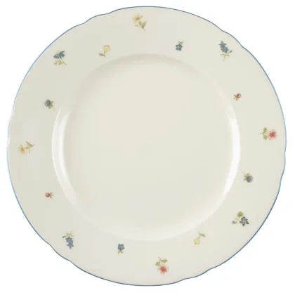 Zdjęcie Okrągły porcelanowy płaski talerz 30 cm z Niemiec - Seltmann Weiden