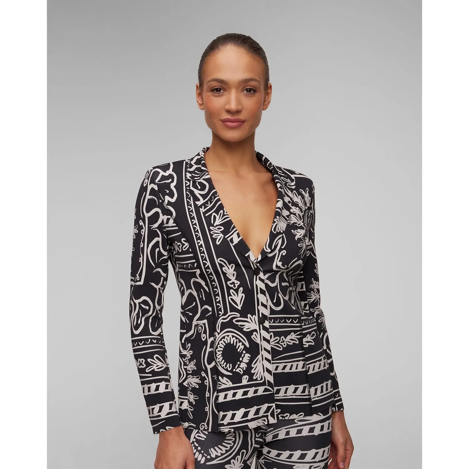 Picture Marynarka We Wzory Damska Sportalm