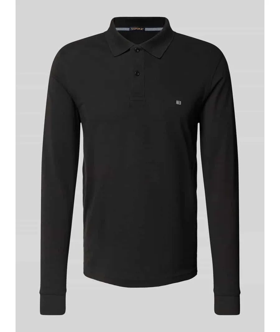 obrazek 1 Koszulka polo o kroju slim fit z wyhaftowanym logo