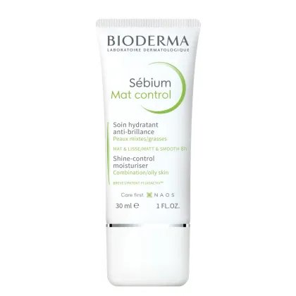Zdjęcie Bioderma Sebium Mat Control Matujący, wygładzający krem nawilżający 30 ml