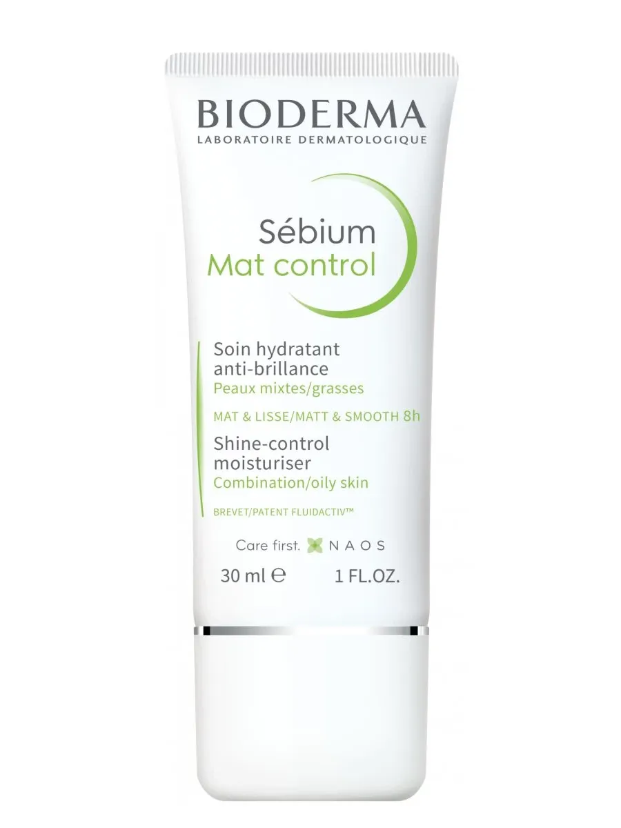 obrazek 1 Bioderma Sebium Mat Control Matujący, wygładzający krem nawilżający 30 ml