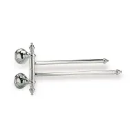 Picture Stylish towel rack with two adjustable bars for the bathroom - Stilhaus