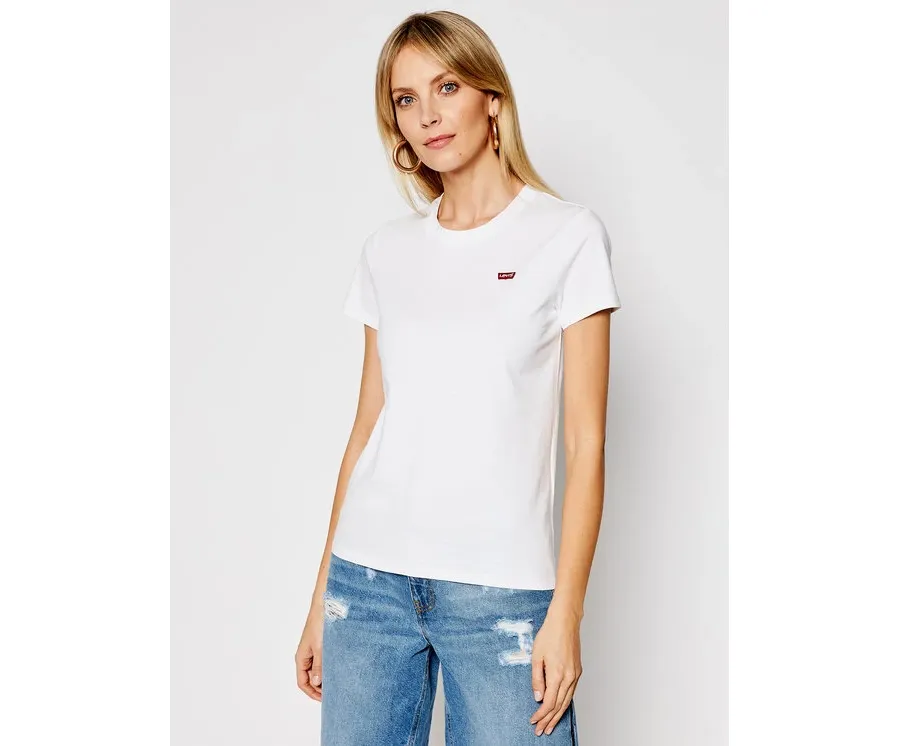 obrazek 1 Levi's® T-Shirt Perfect Tee 39185-0006 Biały Regular Fit