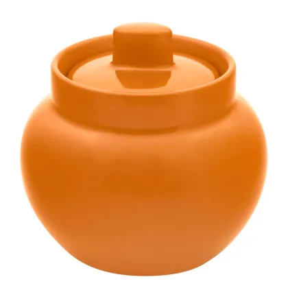 Zdjęcie Pomarańczowa porcelanowa cukiernica z kolorowej kolekcji Colours - Vista Alegre