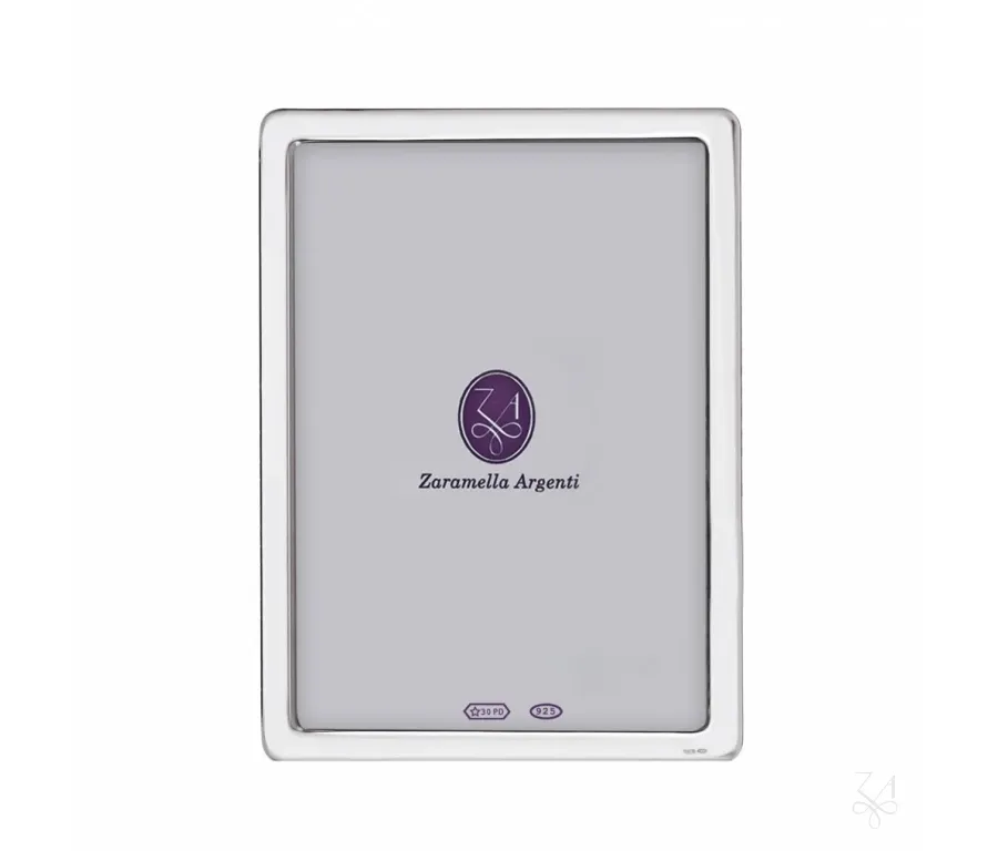 obrazek 1 Stylowa srebrna ramka na zdjęcia 20×25 cm - Zaramella Argenti