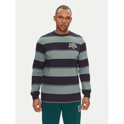 Zdjęcie Puma Bluza Class Striped 684647 Zielony Regular Fit
