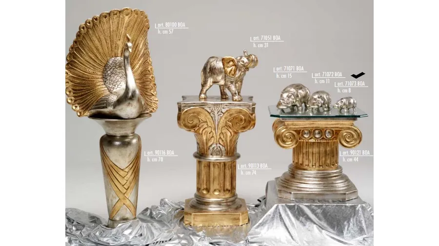 obrazek 1 Ceramiczny hipopotam 8cm - Valle d'oro Patchi