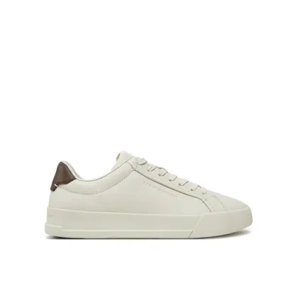 Zdjęcie Tommy Hilfiger Sneakersy Th Court Best Tumbled Lth FM0FM05324 Beżowy