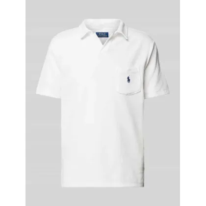 Zdjęcie Koszulka polo o kroju regular fit z nakładaną kieszenią na piersi