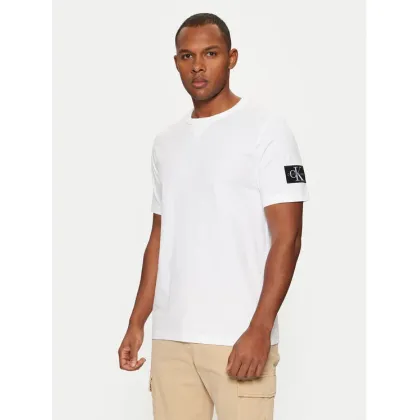 Zdjęcie Calvin Klein Jeans T-Shirt J30J323484 Biały Regular Fit