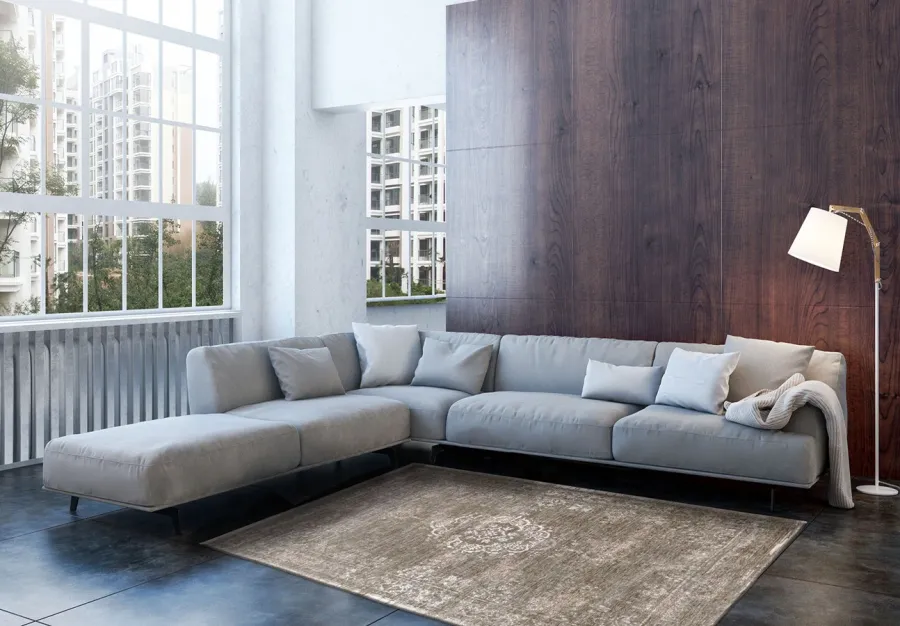 picture 2 Beautiful gray classic rug - WHITE PEPPER 8382