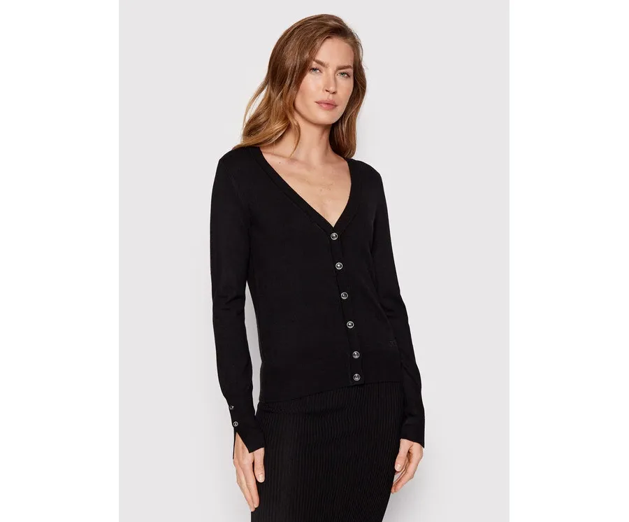 obrazek 1 Guess Kardigan Zena W2YR33 Z2V62 Czarny Regular Fit