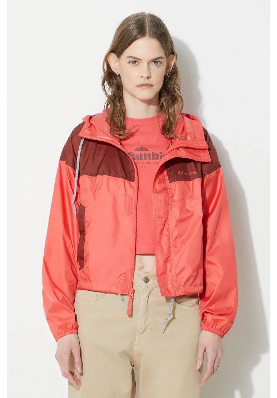 obrazek 1 Columbia kurtka outdoorowa Flash Challenger kolor czerwony 1989511