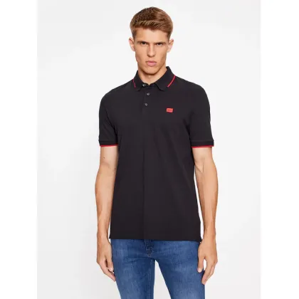 Zdjęcie Hugo Polo Deresino232 50490775 Czarny Slim Fit HUGO