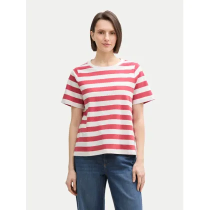 Zdjęcie Tom Tailor Bluzka 1045964 Czerwony Regular Fit