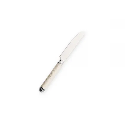 Zdjęcie Włoski nóż stołowy 23 cm Corallo Bianco