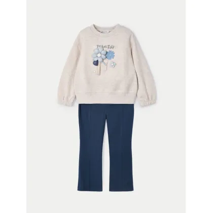 Zdjęcie Mayoral Komplet bluza i legginsy 4710 Różowy Regular Fit