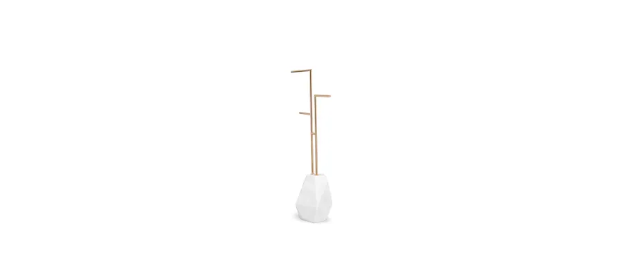 obrazek 10 Stylowy minimalistyczny wieszak na ręczniki inspirowany kształtem diamentu