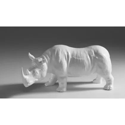 Picture Elegant ceramic rhinoceros - Il Gattopardo