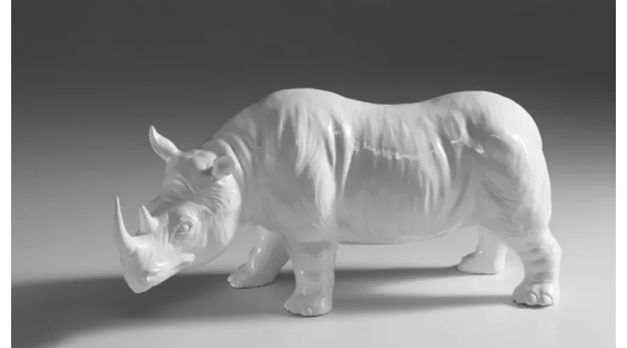 obrazek 1 Elegancki ceramiczny nosorożec - Il Gattopardo