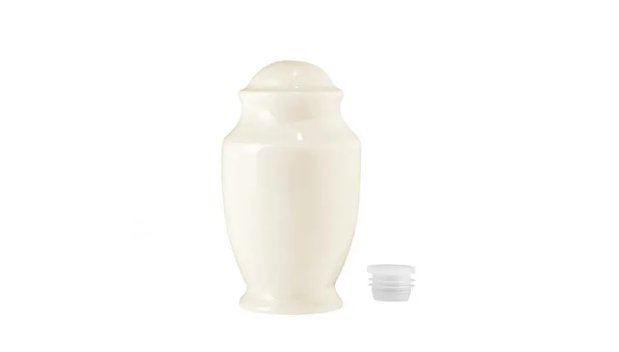 obrazek 1 Stylowa kremowa solniczka wykonana z porcelany z Niemiec – Tettau