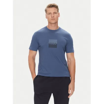 Zdjęcie HUGO T-Shirt Dusplit 50542784 Granatowy Regular Fit