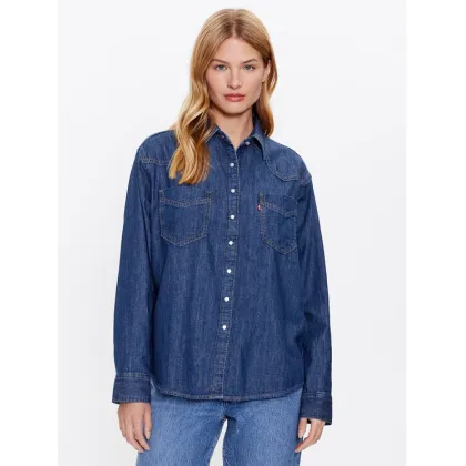 Zdjęcie Levi's® Koszula jeansowa Donovan Western A5974-0007 Granatowy Relaxed Fit