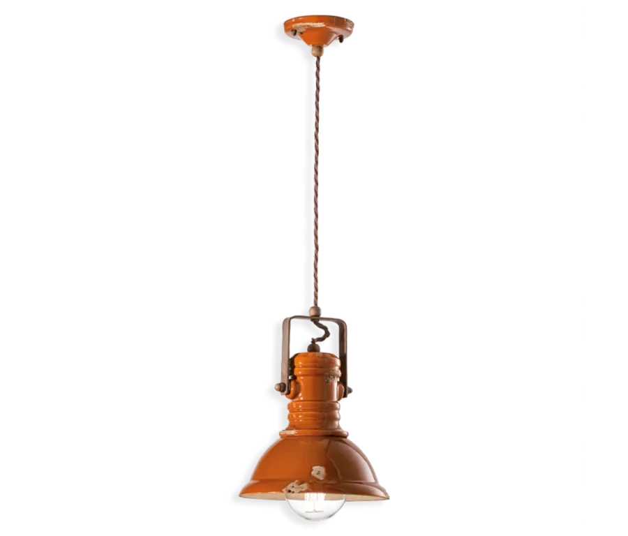 obrazek 1 Piękna stylowa włoska lampa wisząca Industrial