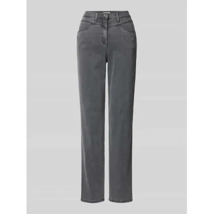 Zdjęcie Jeansy o kroju super slim fit z wpuszczanymi kieszeniami model ‘Laura Deco’