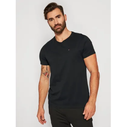 Zdjęcie Tommy Jeans T-Shirt DM0DM04411 Czarny Slim Fit