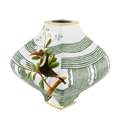 Zdjęcie Fantastyczny wazon porcelanowy Amazonia Tucano