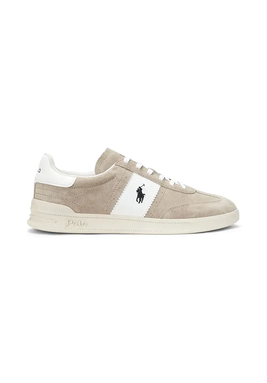 obrazek 1 Polo Ralph Lauren sneakersy zamszowe HRT Aera PP męskie kolor beżowy 809960995003