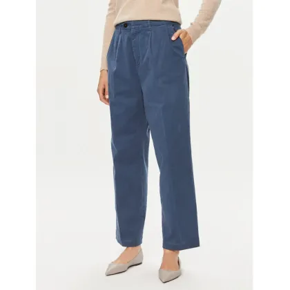 Zdjęcie Tommy Hilfiger Spodnie materiałowe WW0WW42233 Niebieski Relaxed Fit