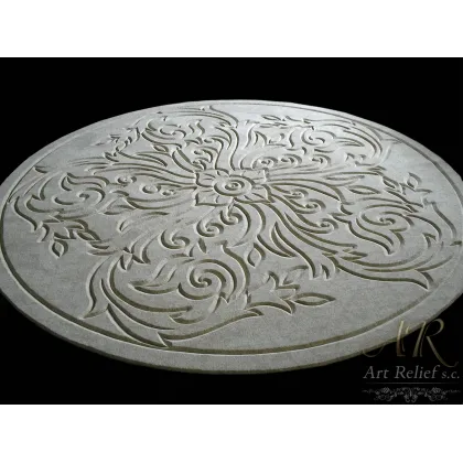 Zdjęcie Prestiżowy ręcznie rzeźbiony dywan z wełnya