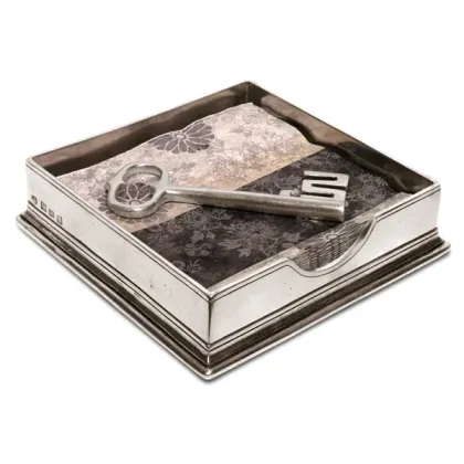 Picture Napkin holder - smaller variant with a key