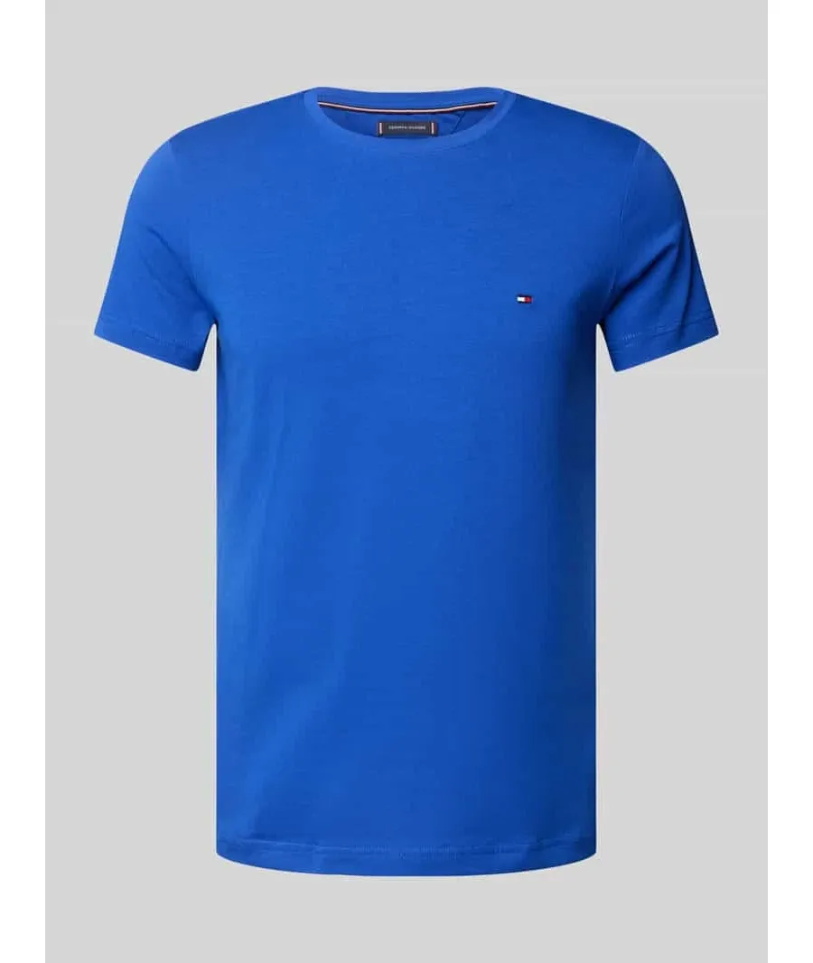 obrazek 1 Tommy Hilfiger T-Shirt MW0MW10800 Niebieski Slim Fit